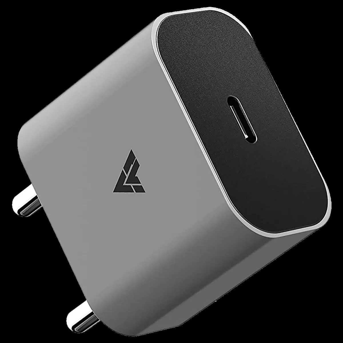 Vaku 20W Type C Fast Charger (Adapter Only, Comprehensive Protection, Grey)