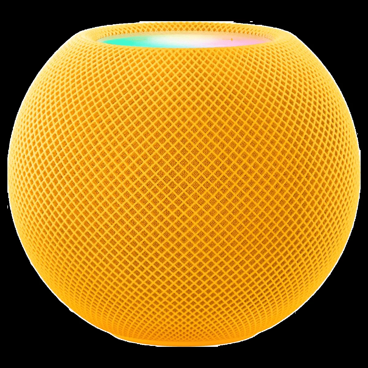 Apple HomePod Mini With Built-in Siri Smart Wi-Fi Speaker (360-Degree Audio, Yellow)