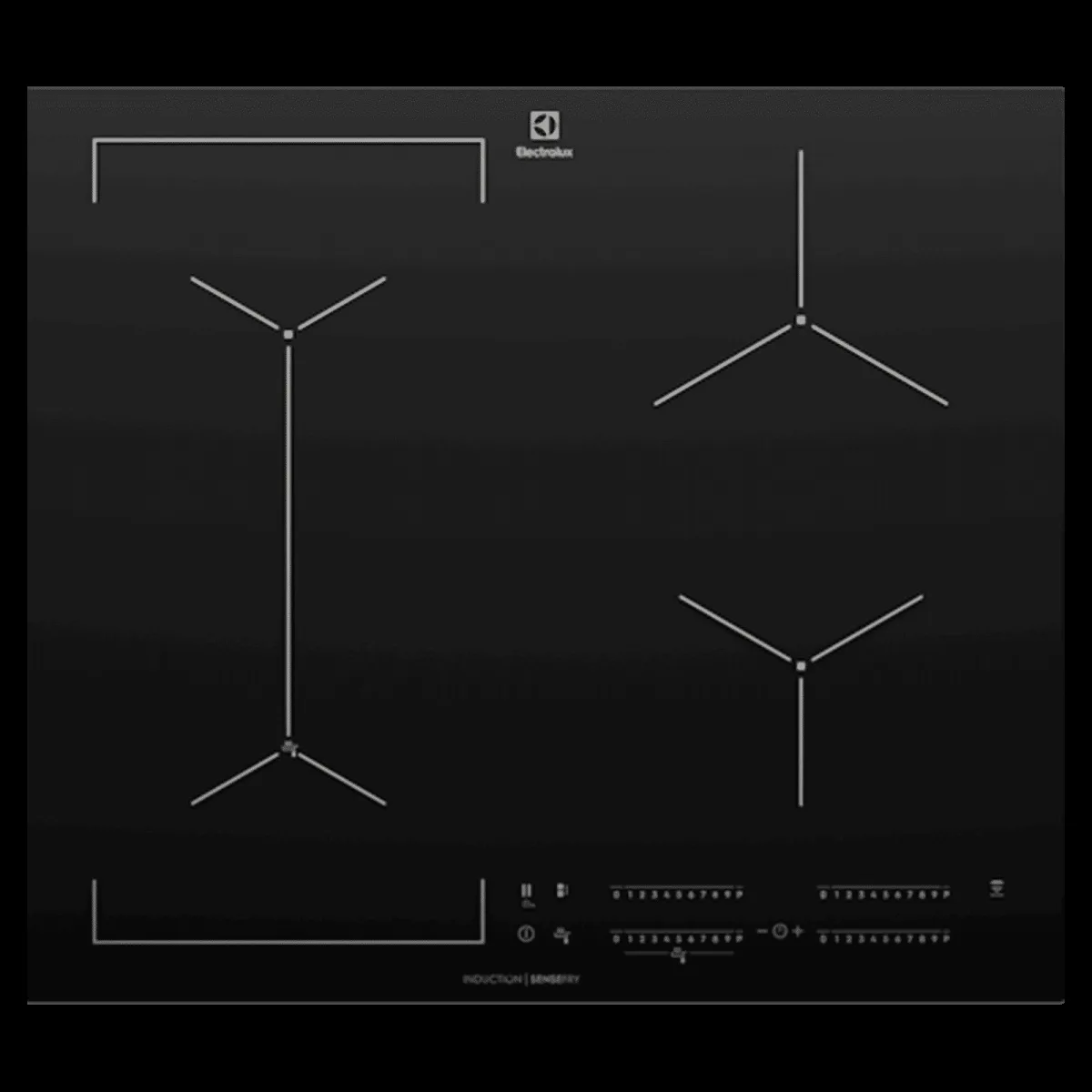 Electrolux UltimateTaste 70 7400W Four Induction Cooktop with Pot Sensor
