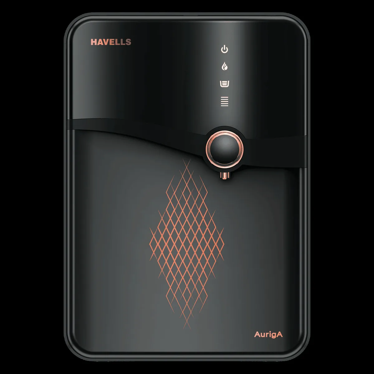 HAVELLS 6.5L RO + UV Water Purifier with i-protect Purification Monitoring (Dark Grey)
