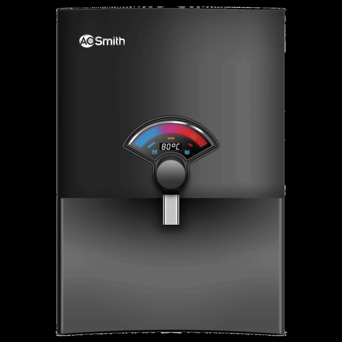 AO Smith Proplanet P8 6.5L RO + SCMT Hot & Cold Water Purifier with Advance Alert Technology (Black)