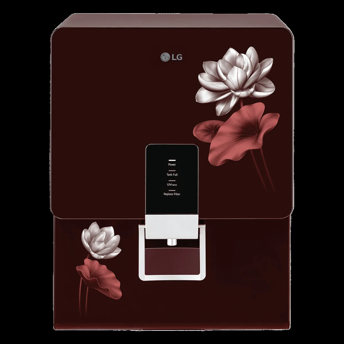 LG PuriCare 8L RO + UV + Mineral Booster Water Purifier with Multi Stage Filtration (Crimson Red)