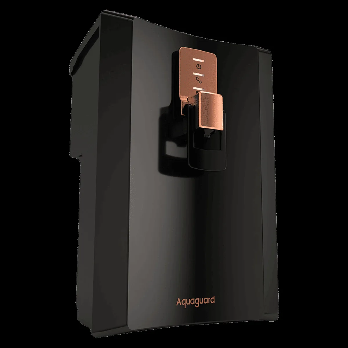 Aquaguard Enrich Superio 5L RO + UV + CU + Alkaline Water Purifier with Nanopore Long-Life Filter Technology (Black)