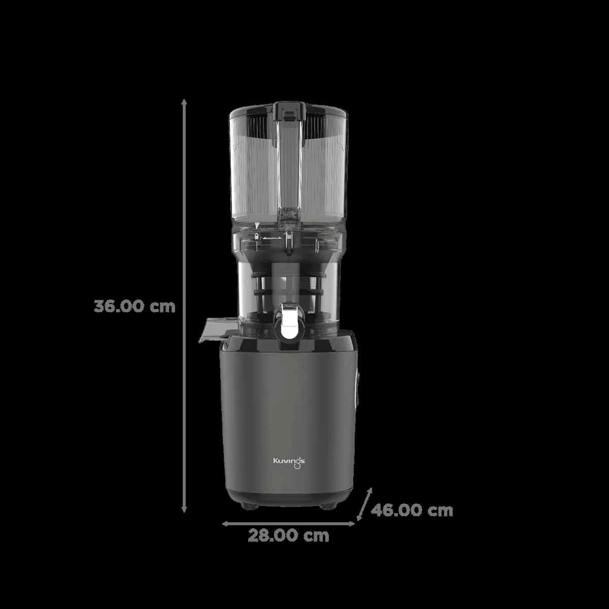Kuvings Auto 6 GM 200 Watt 2 Jars Cold Press Juicer (Patented JMCS Technology, Black)