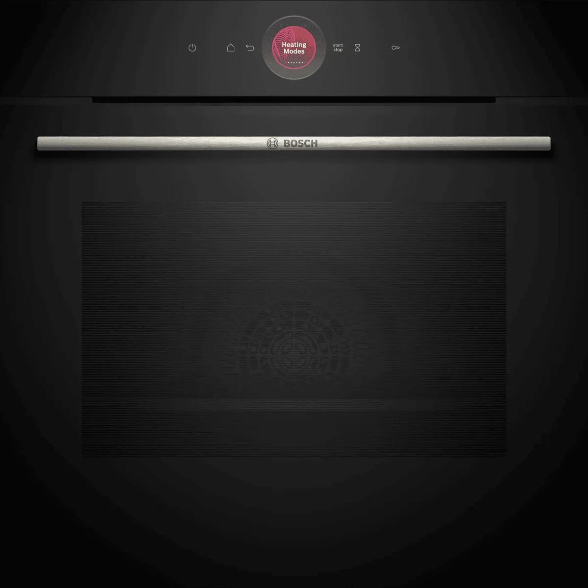 Bosch Series 8 71L 60cm Built-in Oven with HomeConnect Technology (HBG7341B1, Black)