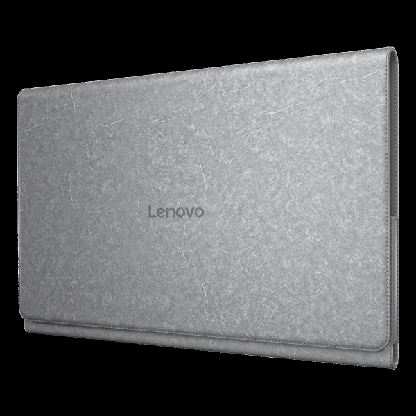 Lenovo Sleeve PU Leather Folio Case for Lenovo Tab Plus (All-Round Protection, Luna Grey)