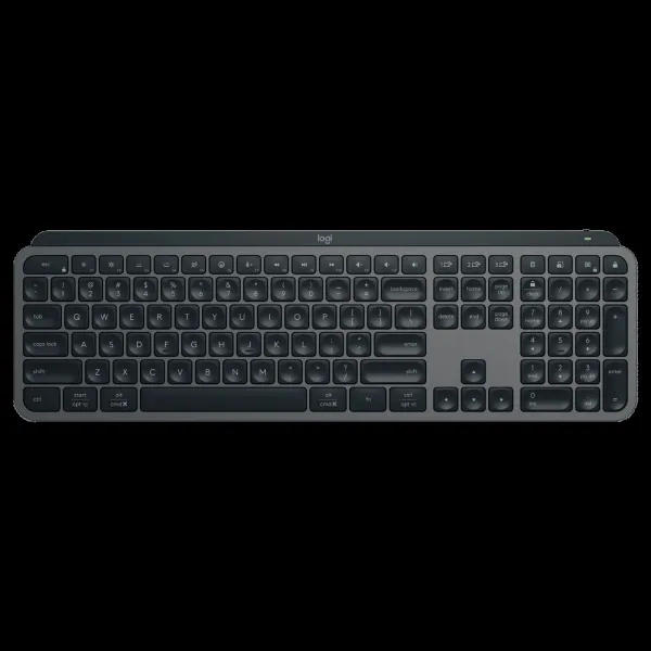 logitech MX KEYS S Rechargeable Bluetooth Wireless Keyboard with Backlit Keys (Automate Repetitive Tasks, Graphite)