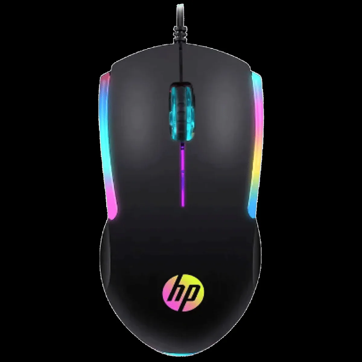 HP M160 Wired Gaming Mouse with LED Backlight (1600 DPI Adjustable, Ergonomic Design, Black)
