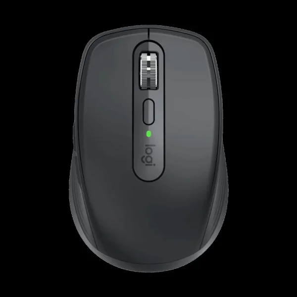 Logitech MX Anywhere 3S Rechargeable BLE Wireless Optical Performance Mouse with MagSpeed Scroll Wheel (8000 DPI Adjustable, Quiet Clicks, Multi-Device Connectivity, Graphite)