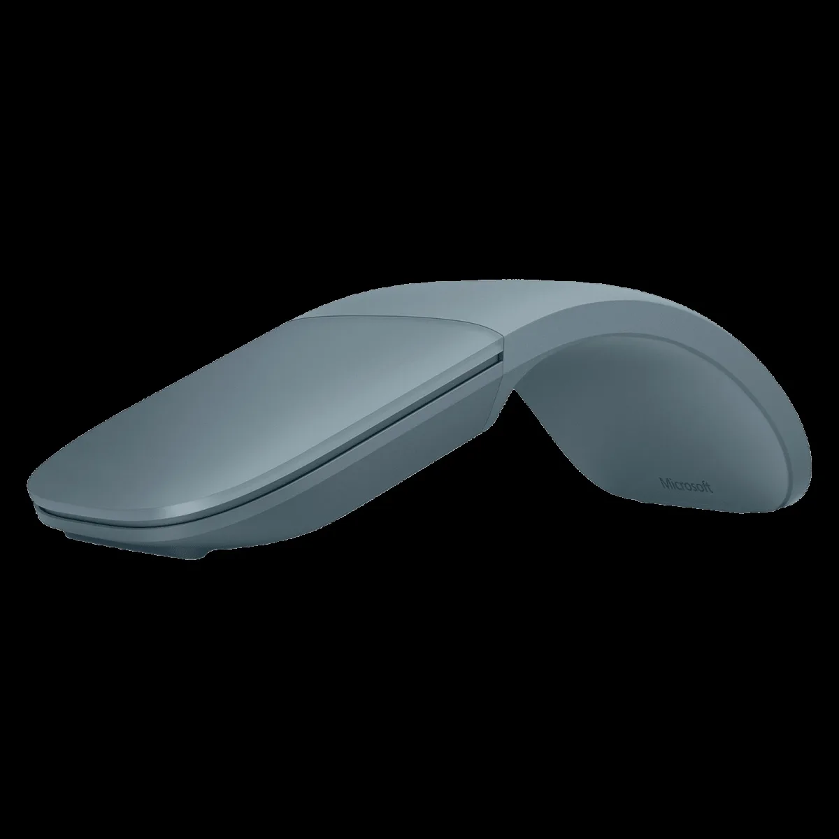 Microsoft Surface Arc Bluetooth Wireless Laser Mouse with Touch Scroll Plane (Vertically & Horizontally Scrolling, Ocean)