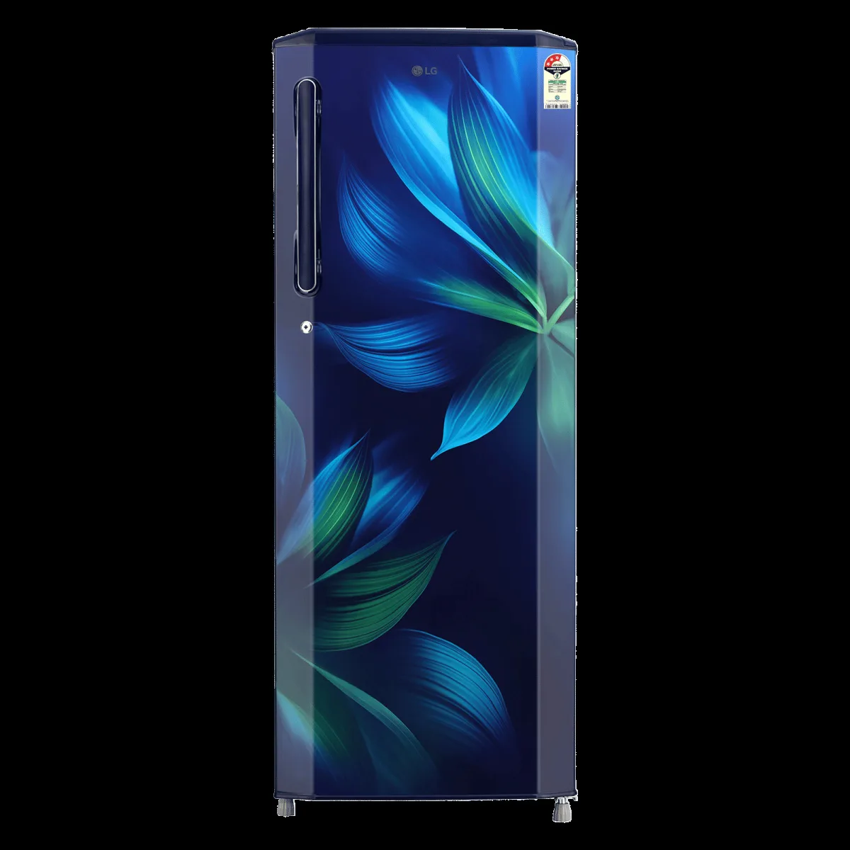 LG 281 Series 261 Litres 3 Star Direct Cool Single Door Refrigerator with Auto Smart Connect (GL-B281BBAX, Blue Aurora)