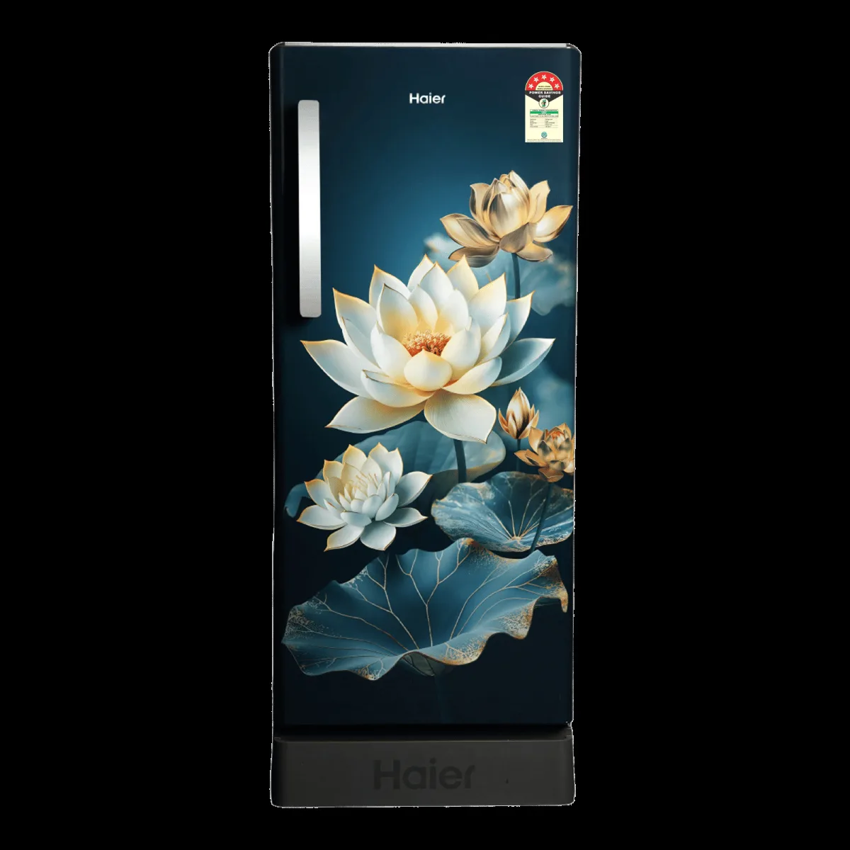 Haier 190 Litres 5 Star Direct Cool Single Door Refrigerator with Antibacterial Gasket (HRD-2115PGCA-N, Green Camellia)
