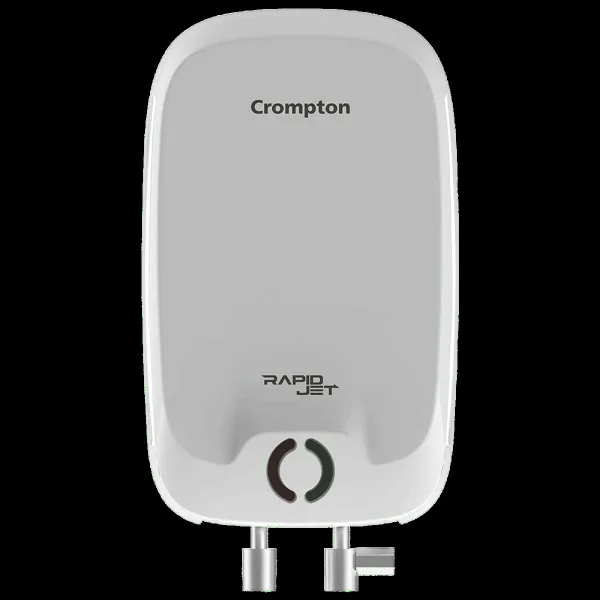 Crompton Rapid Jet 3 Litre 5 Star Vertical Instant Geyser with Advanced 4 Level Safety (White)