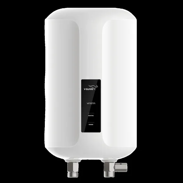 V-GUARD Vinsta 3 Litre 5 Star Vertical Instant Geyser with ISI Mark Heating element (White)