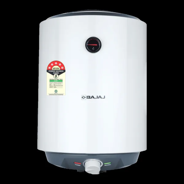 BAJAJ Shield New Shakti Pro 15 Litre Vertical Storage Geyser with Swirlflow Technology (White)