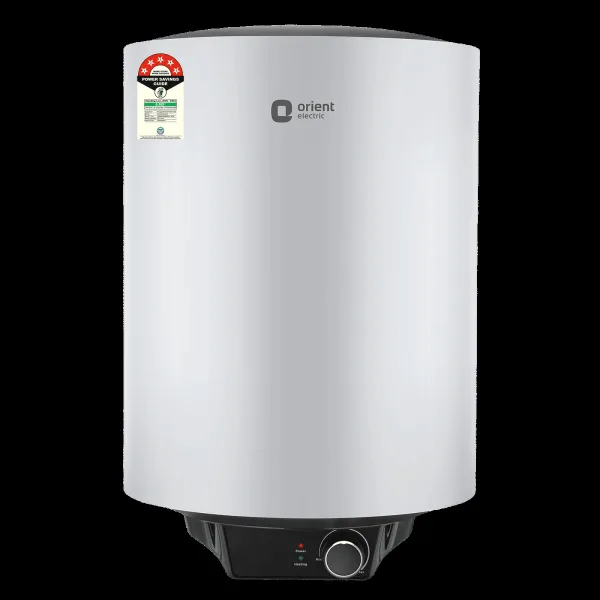 Orient Maverick 6 Litres 5 Star Vertical Storage Geyser with Longer Heat Retention (Grey)