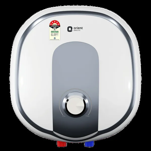 Orient Aquator 6 Litre 5 Star Vertical Storage Geyser with Whirlflow Technology (White)