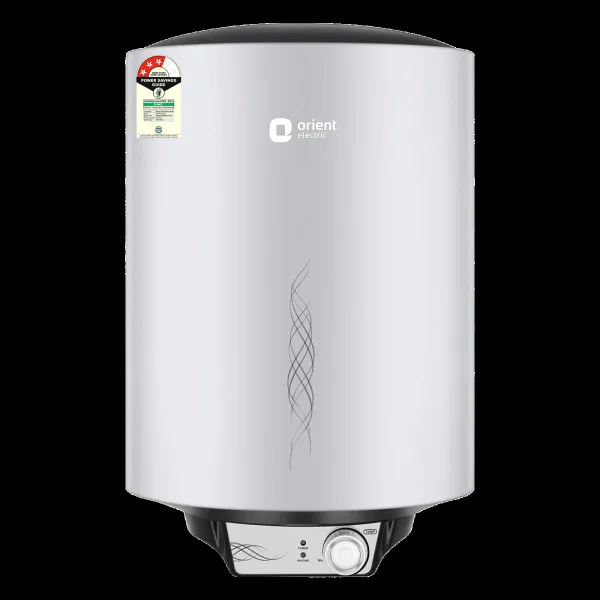Orient Maverick 35 Litres 3 Star Vertical Storage Geyser with Longer Heat Retention (Grey)