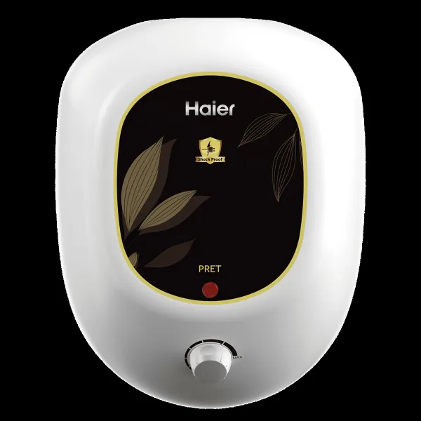 Haier PRET 6 Litre 3 Star Vertical Instant Geyser with RSC Technology (White)