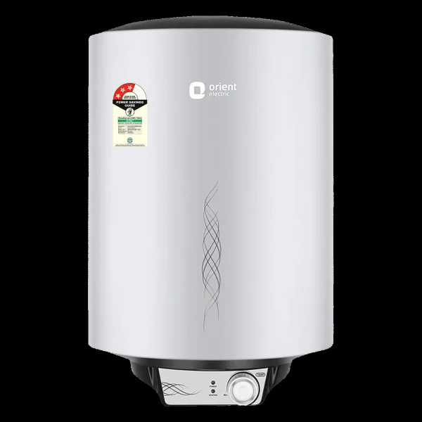 Orient Maverick 50 Litres 3 Star Vertical Storage Geyser with Longer Heat Retention (Grey)