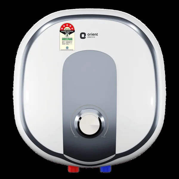 Orient Aquator 15 Litre 5 Star Vertical Storage Geyser with Whirlflow Technology (White)