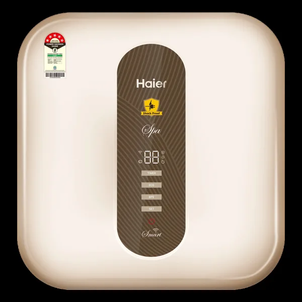 Haier Spa 25 Litre 5 Star Vertical Smart Geyser with RSC Technology (Gold)