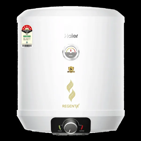 Haier REGENTA 25 Litre 5 Star Vertical Storage Geyser with RSC Technology (White)
