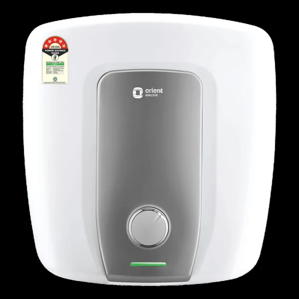 Orient Aquator Neo 15 Litre 5 Star Vertical Storage Geyser with Duron Heating Technology (White)