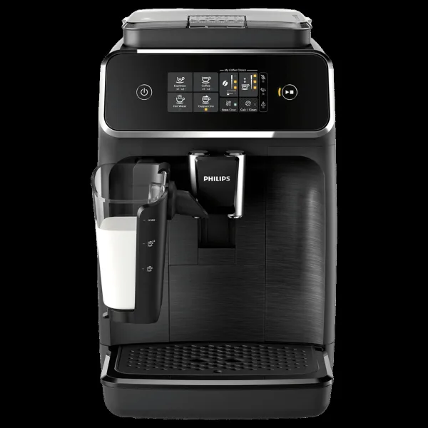 PHILIPS 2200 Series 1500 Watt Automatic Espresso, Hot Water,Coffee & Cappuccino Coffee Maker with Aroma Extract (Black)