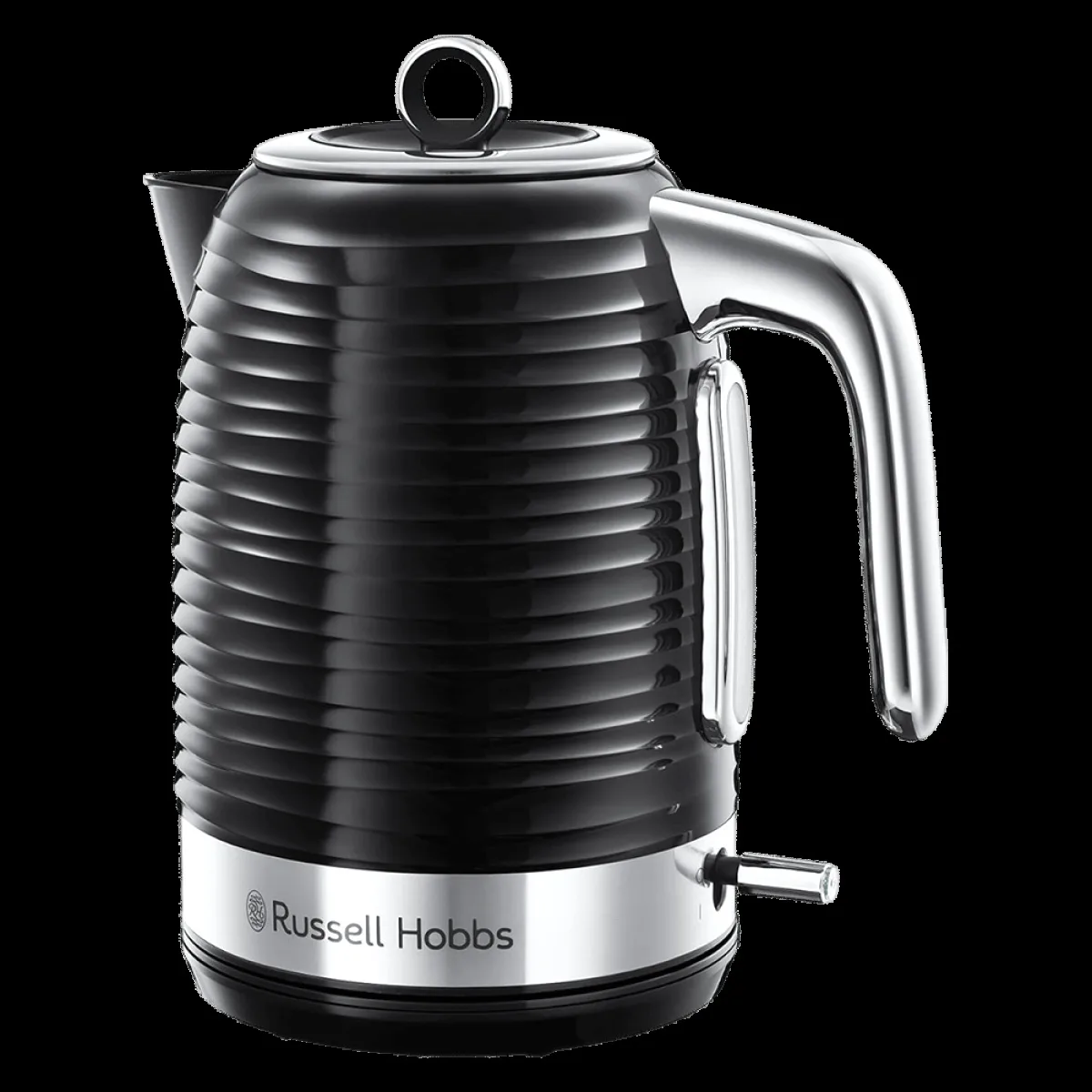 Russell Hobbs Inspire 2400 Watt 1.7 Litre Electric Kettle with 360 Degree Cordless Base (Black)