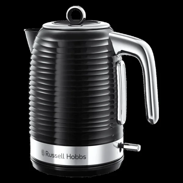 Russell Hobbs Inspire 2400 Watt 1.7 Litre Electric Kettle with 360 Degree Cordless Base (Black)