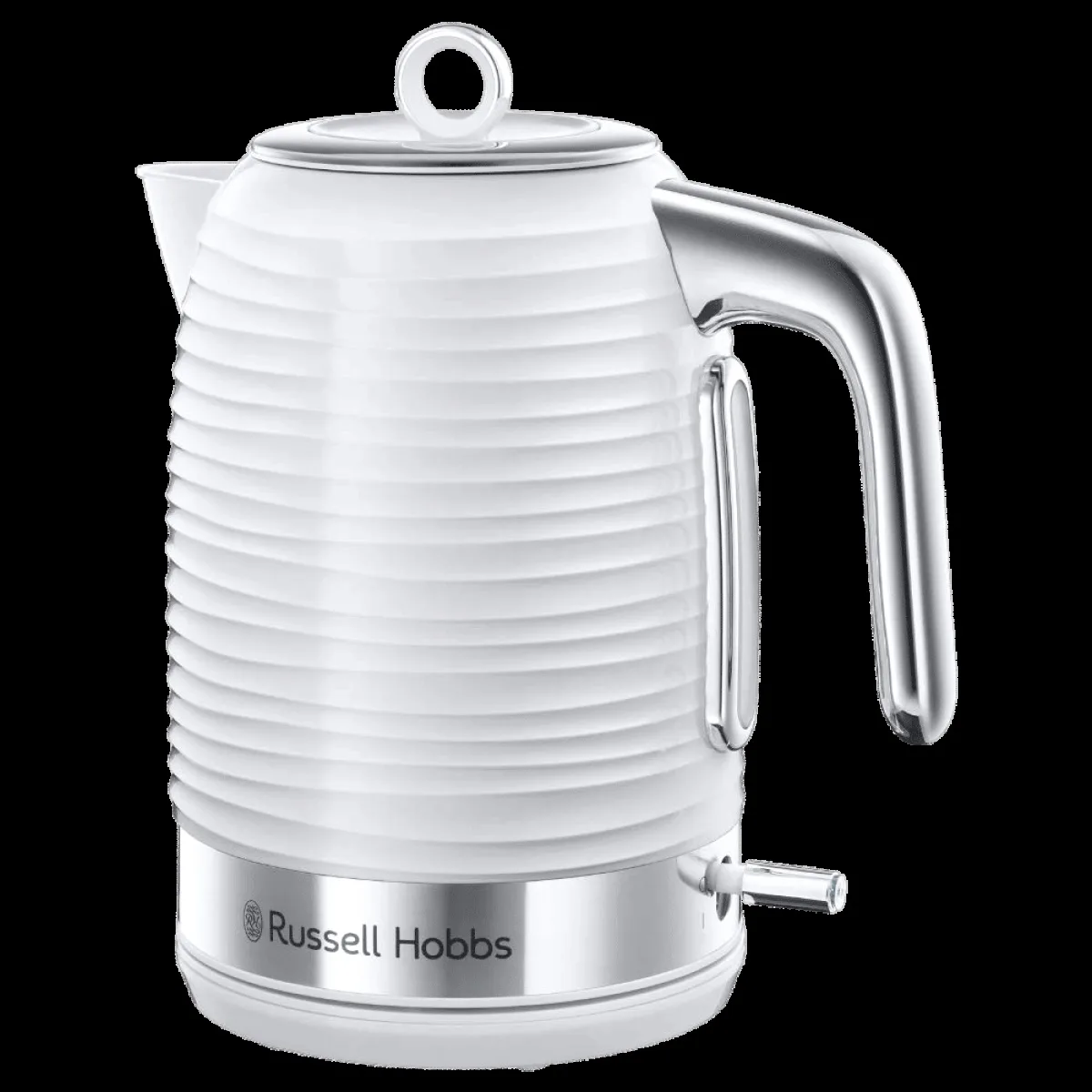 Russell Hobbs Inspire 2400 Watt 1.7 Litre Electric Kettle with 360 Degree Cordless Base (White)