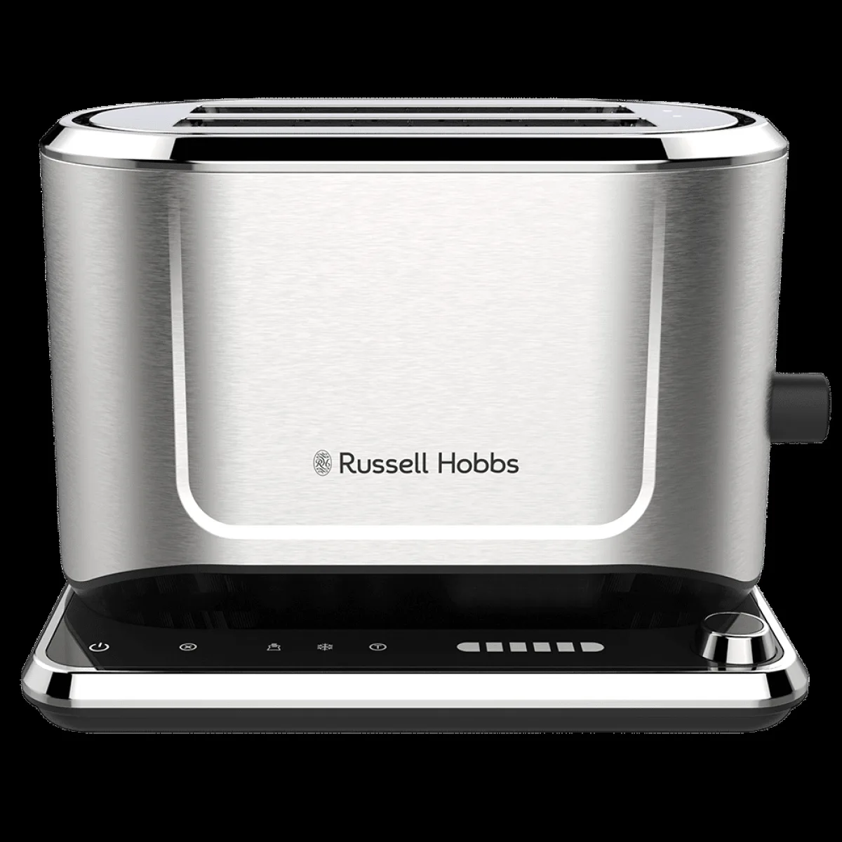 Russell Hobbs Attentive 1640W 2 Slice Pop-up Toaster with Touch Screen Control (Grey)