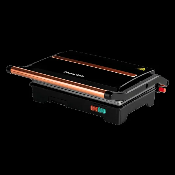 Russell Hobbs GrillMaster 900W 2 Slice Sandwich Maker with Overheat Protection (Black)