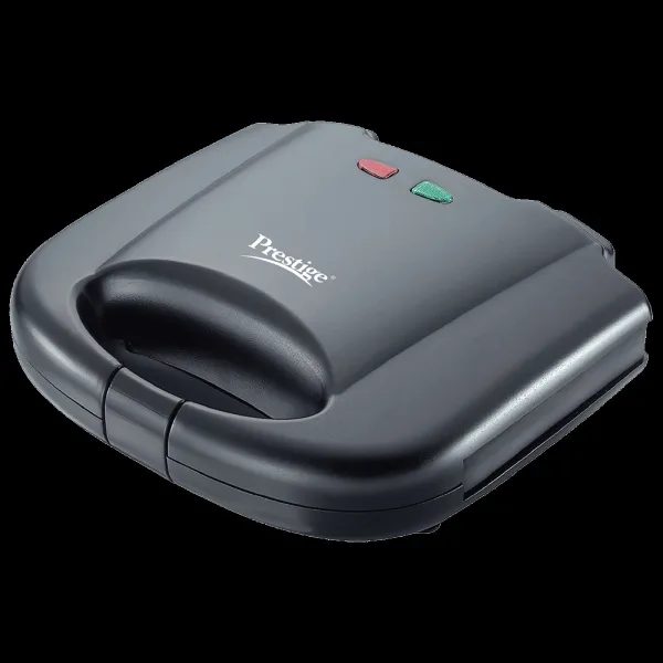 Prestige PGMFB 800W 2 Slice Sandwich Maker with Indicator Light (Black)