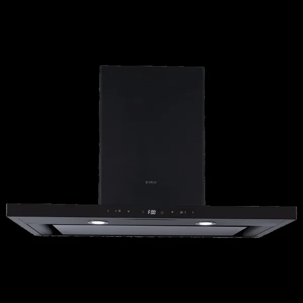 elica ISMART SPOT H4 EDS LTW 90 NERO 90cm 1425mÃÂ³/hr Ducted Wall Mounted Chimney with Motion Sensor Control (Black)