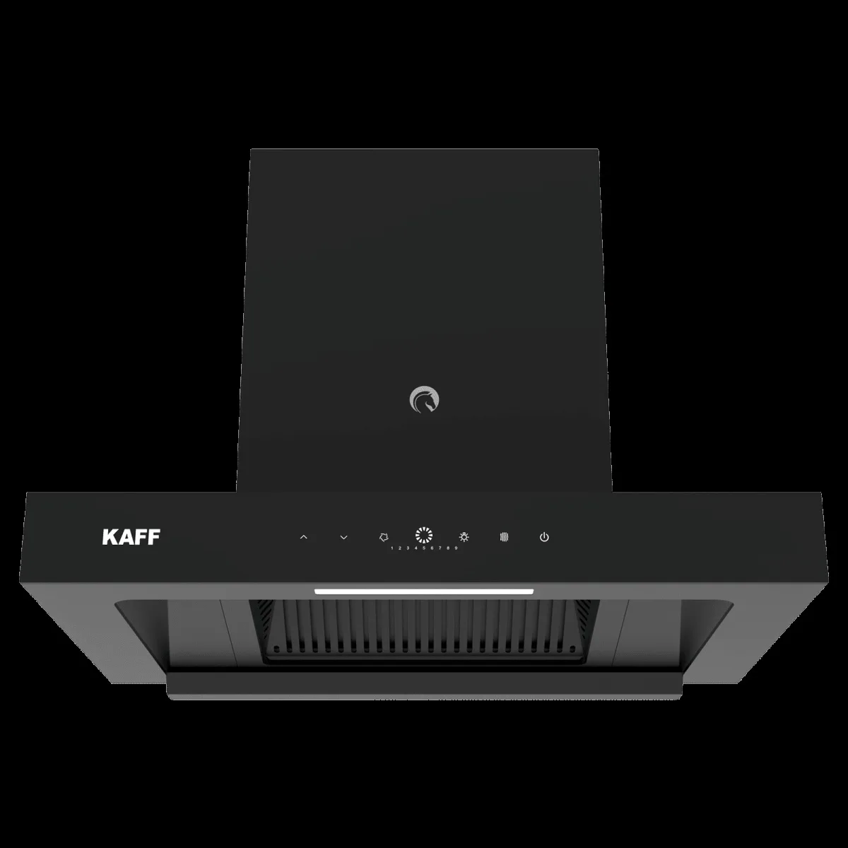 KAFF CASTO 60 DC 60cm 1480m3/hr Ducted Auto Clean Wall Mounted Chimney with BLDC motor (Black)