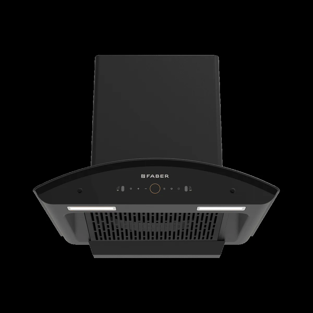 FABER HOOD ENIGMA BLDC HC SC FL BK IN 60cm 1600m3/hr Ducted Auto Clean Wall Mounted Chimney with Gesture Control (Black)