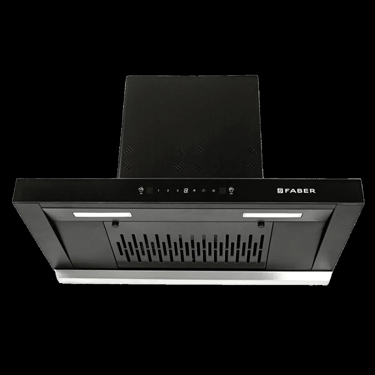 FABER HOOD SILENCIO BLDC HC SC FL BK IN 75 T 75cm 1500m3/hr Ducted Auto Clean Wall Mounted Chimney with Touch and Gesture Control (Black)
