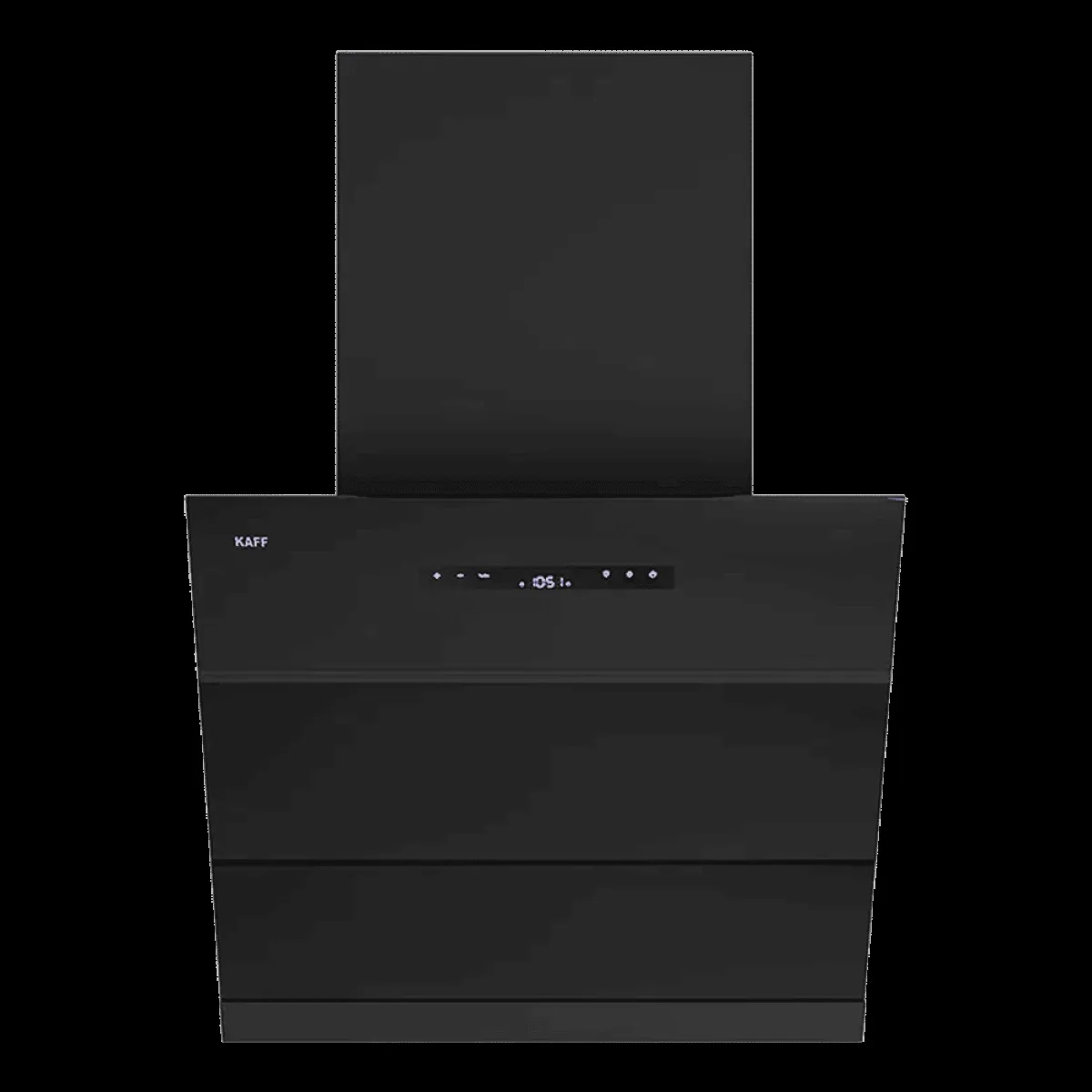 KAFF LYNN 90cm 1600m3/hr Ducted Auto Clean Wall Mounted Chimney with Gesture Motion (Black)