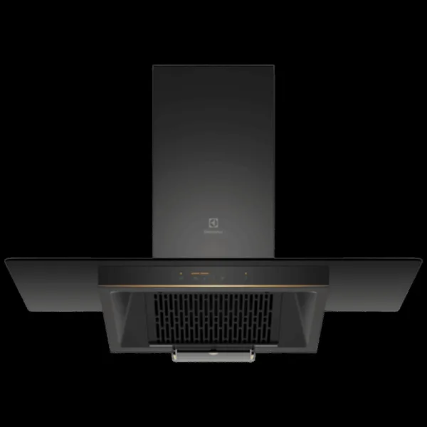 Electrolux UltimateTaste 500 90cm 1300m3/hr Ducted Auto Clean Wall Mounted Chimney with Auto Thermal Safety Switch (Black)
