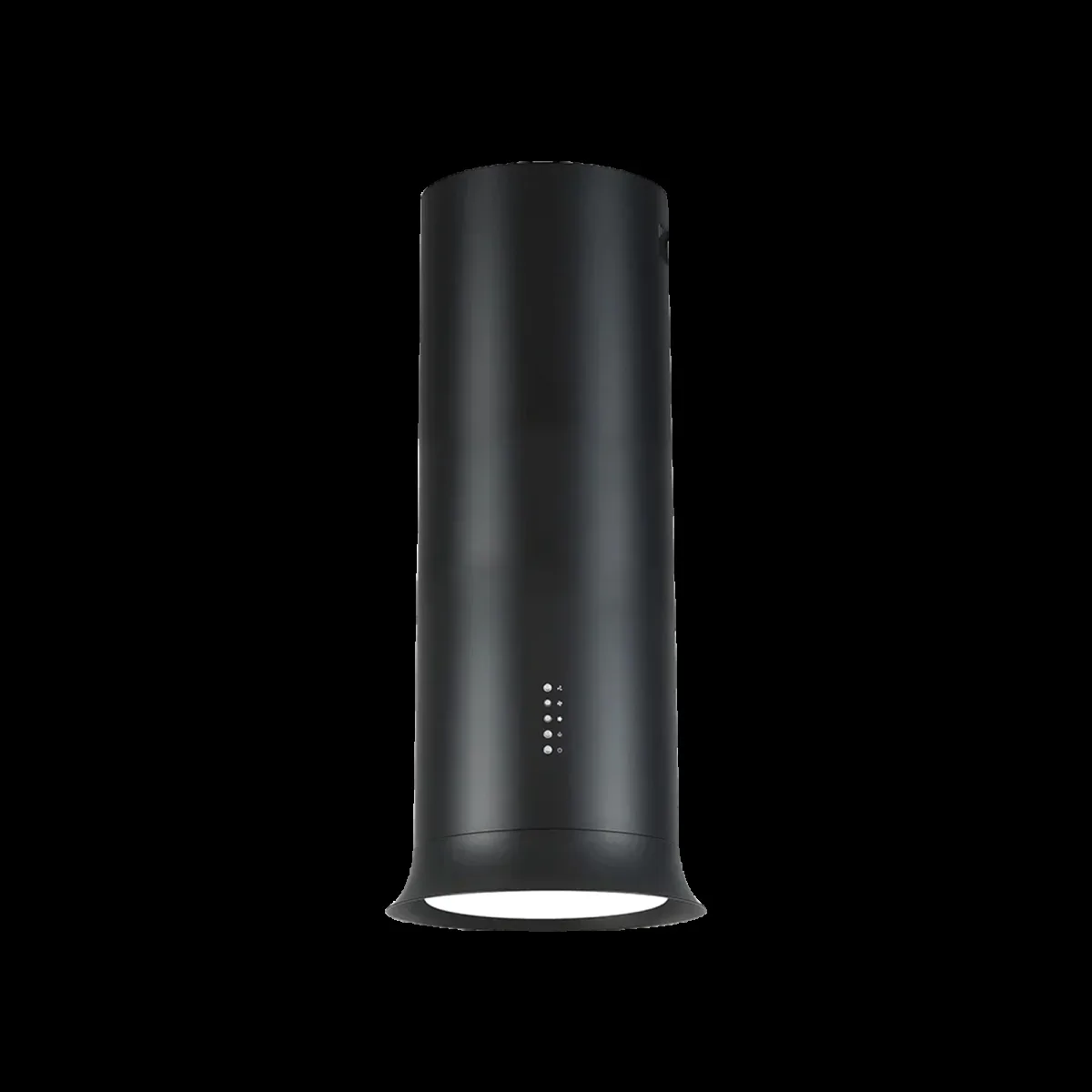 KAFF RUSSO42(IS) 42 cm 1000m3/hr Ducted Ceiling Mounted Chimney With Soft Push Controls (Black)