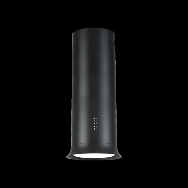 KAFF RUSSO42(IS) 42 cm 1000m3/hr Ducted Ceiling Mounted Chimney With Soft Push Controls (Black)