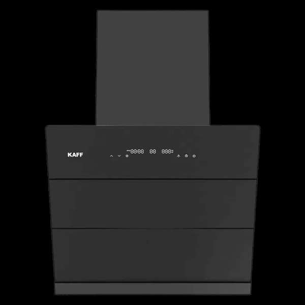 KAFF ALBURY SUPER 60cm 1480m3/hr Ducted Auto Clean Wall Mounted Chimney with Motion Sensor Control (Black)