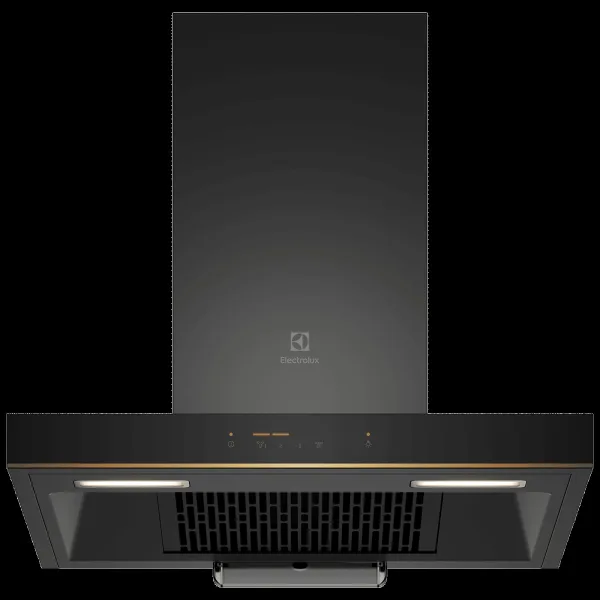 Electrolux UltimateTaste 500 60cm 1350m3/hr Ducted Auto Clean Wall Mounted Chimney with Centrifugal Motor (Black)