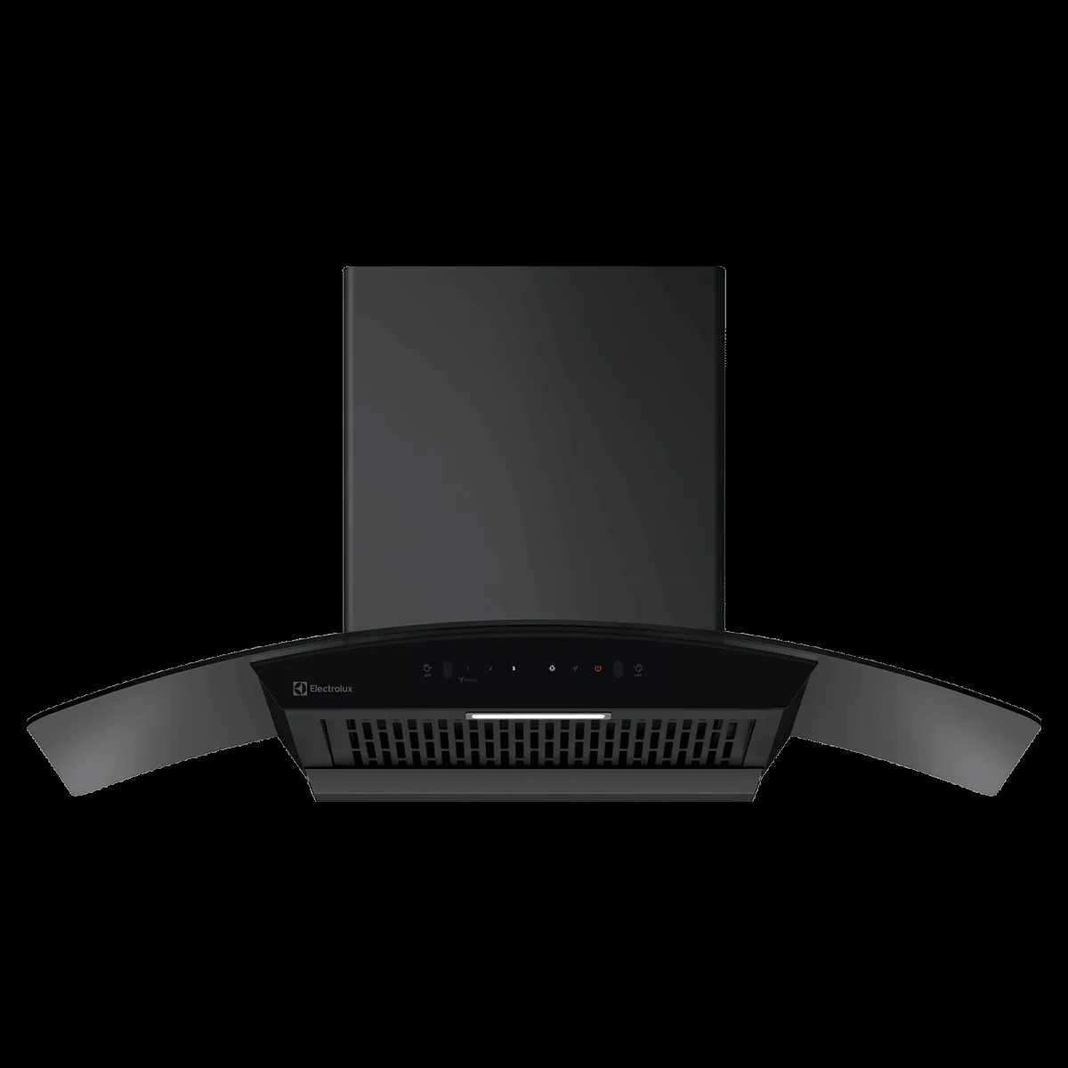 Electrolux 700 Series 90cm 825m3/hr Ducted Auto Clean Wall Mounted Chimney with Gesture Control (Black)