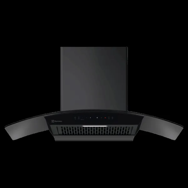 Electrolux 700 Series 90cm 825m3/hr Ducted Auto Clean Wall Mounted Chimney with Gesture Control (Black)