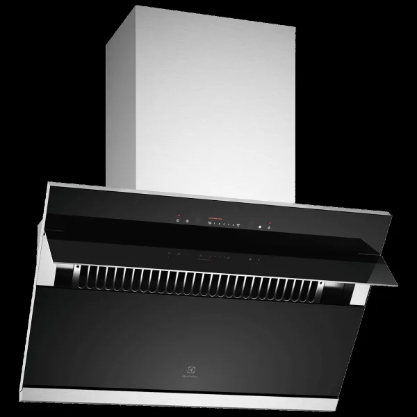 Electrolux UltimateTaste 500 90cm 1600m3/hr Ducted Auto Clean Wall Mounted Chimney with Gesture Control (Stainless Steel)
