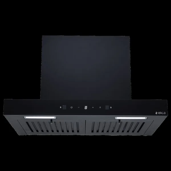 elica SPT H6 60 TOUCH BF LTW MS NERO 60cm 1600m3/hr Ducted Auto Clean Wall Mounted Chimney with Motion Sensor (Black)