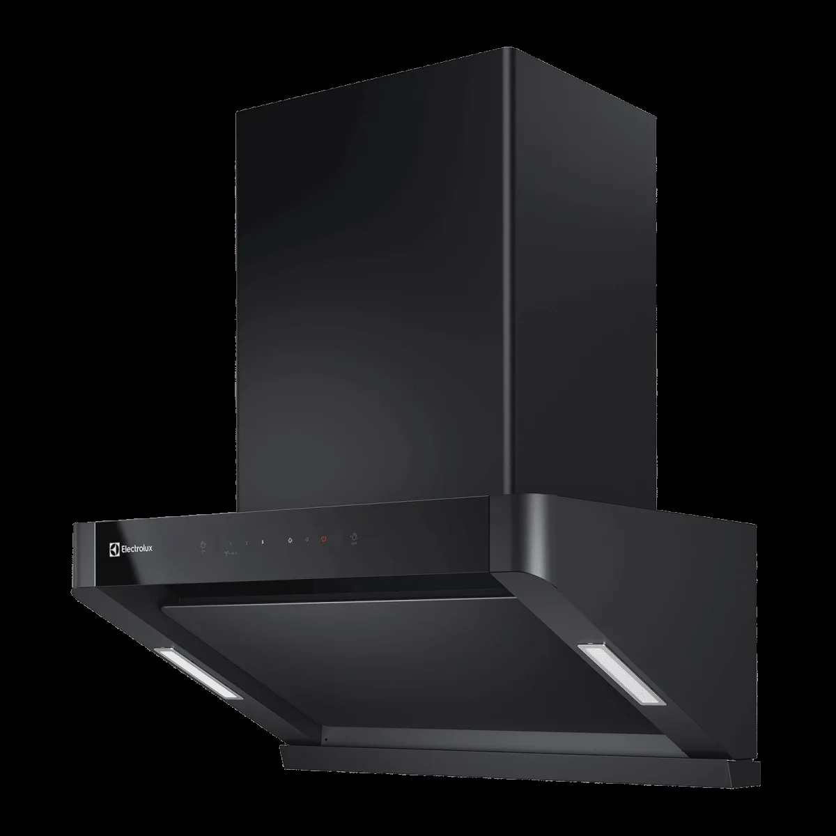 Electrolux 700 Series 60cm 730m3/hr Ducted Auto Clean Wall Mounted Chimney with Gesture Control (Black)